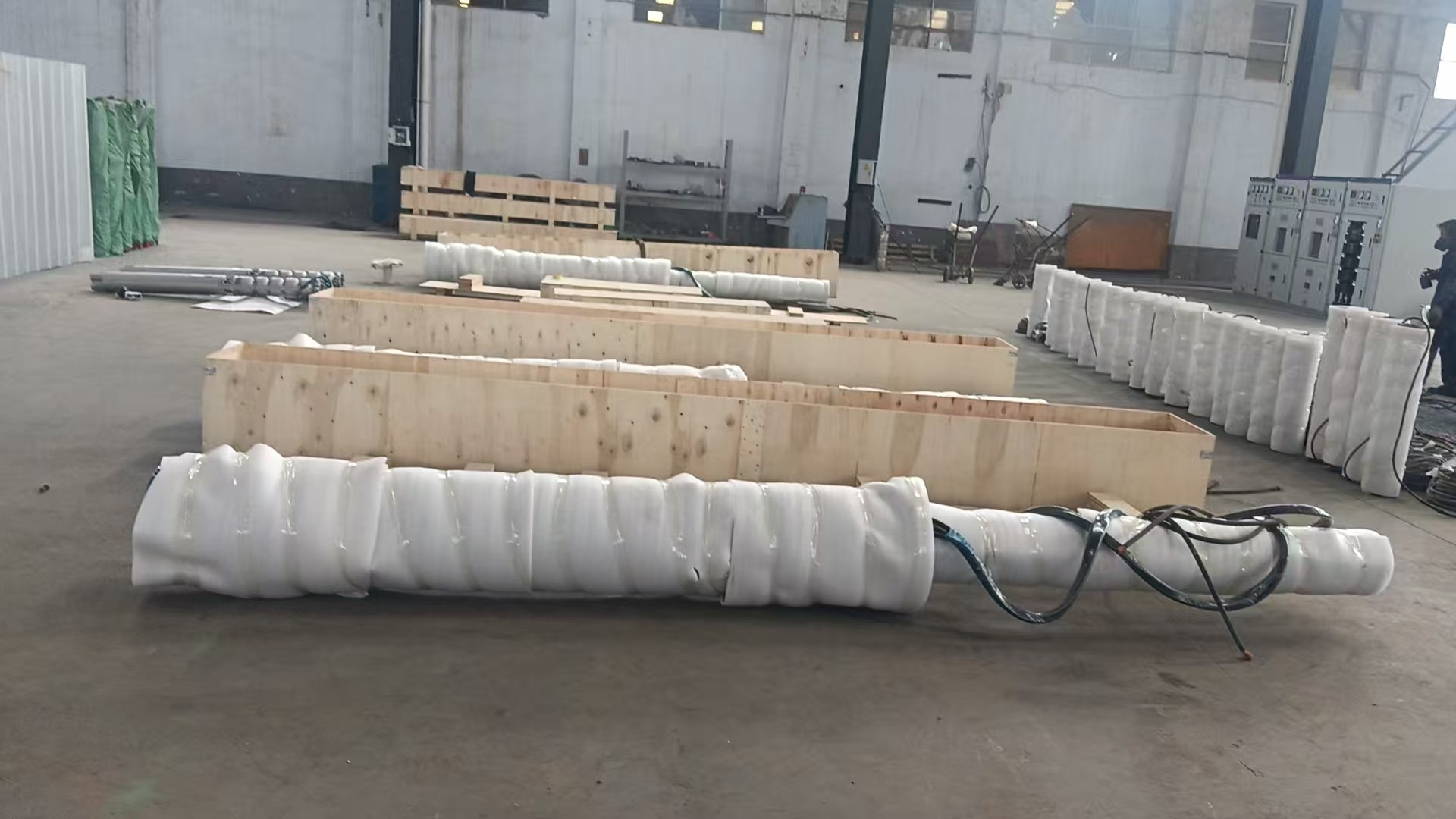 非州500米豎井金屬礦強(qiáng)排水泵準(zhǔn)備發(fā)貨